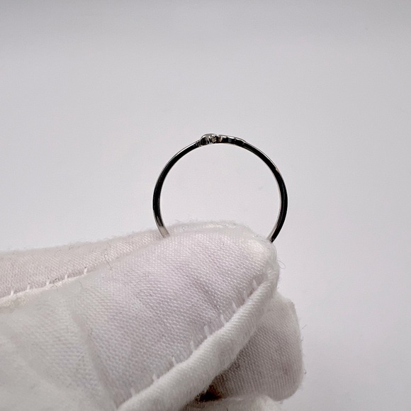 Dainty Sterling Silver Moon & Star Ring - Picture 12 of 17